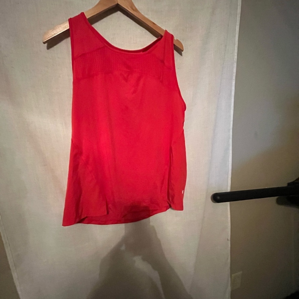 Champion Women's Red Sleeveless Tank Top Size XL